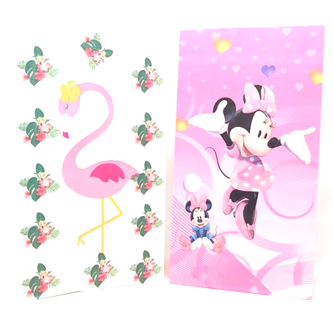 10PC CHARACTER POPCORN BAG