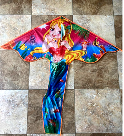 LONGTAIL MERMAID KITE,82*132CM