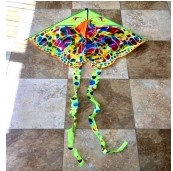 METTALIC BUTTERFLY KITE,110*75CM