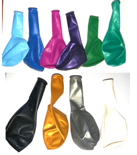 12'' 15 PCS LATEX BALLOONS ASSR COLORS