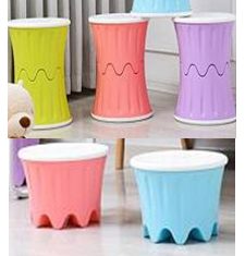 1 PC STORAGE STOOL ASSR COLOURS