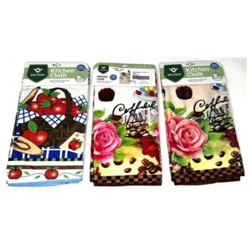 KITCHEN CLOTH ASSR COLOURS-SIZE: 60*40CM