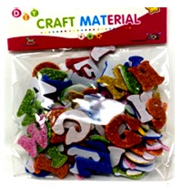 FOAM LETTER SHIMMERY