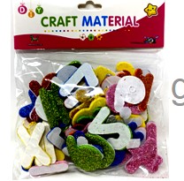 GLITTER NUMBER STICKER