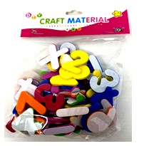 NUMBERS FOAM STICKERS