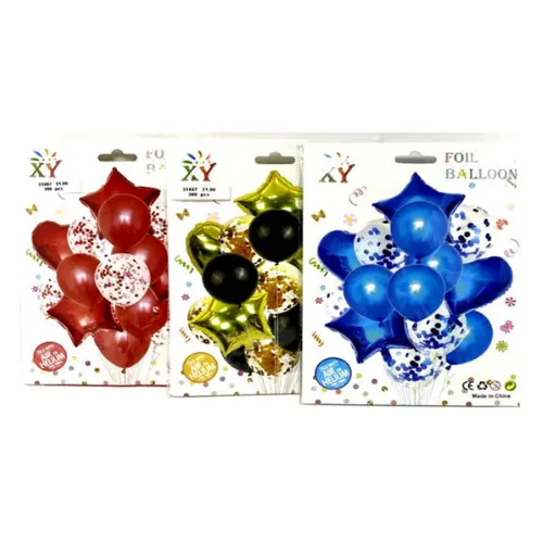 14 PCS BALLOO SET, 22*17CM