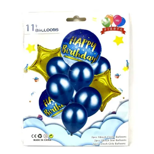 11PC BALLOON SET, 21*17CM
