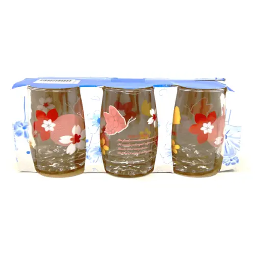 6 PCS GLASS CUP SET