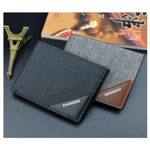 MEN'S WALLET COLOR: BLACK & GREY-CASE QUANTITY: 250 SIZE: 12*10*2CM