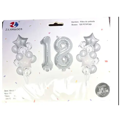 24 PCS BALLOON SET