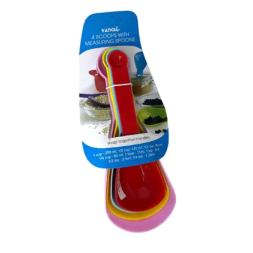 4PC MEASURING SPOON