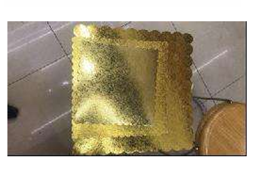 25PCS 14" CAKE BOARDS-GOLD & SILVER