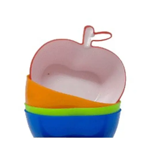 4PCS APPLE SHAPE BOWLS
