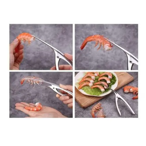 STAINLESS STEEL SHRIMP PEELER