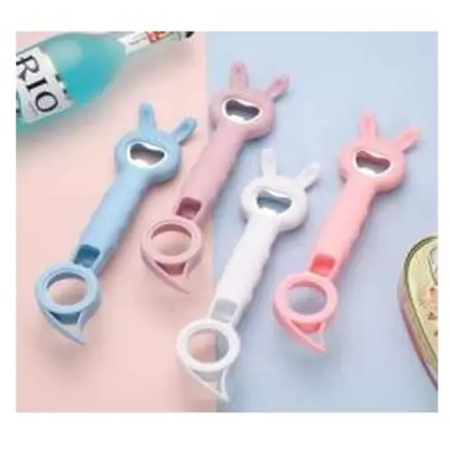 FOUR-IN-ONE MULTI-PURPOSE BOTTLE OPENER