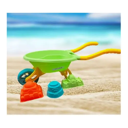 4PCS WHEEL BARROW BEACH SET