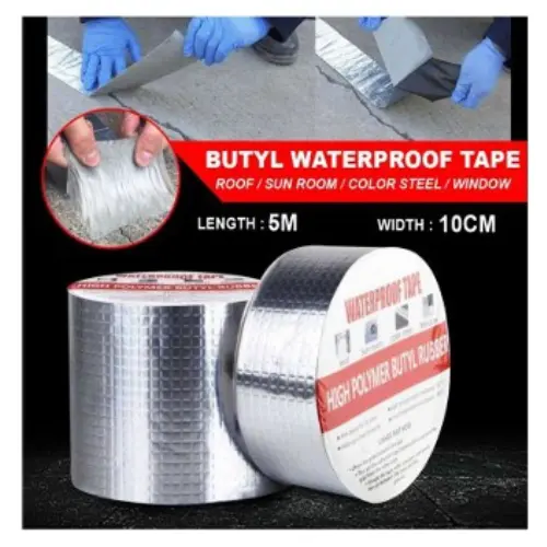 WATERPROOF HIGH POLYMER  RUBBER TAPE-CASE QUANTITY: 18  SIZE: 4*197" 1 MM THICK
