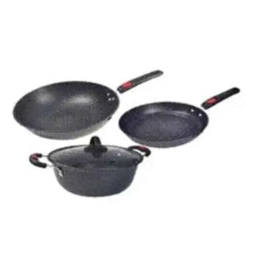 3PCS CAST IRON POT