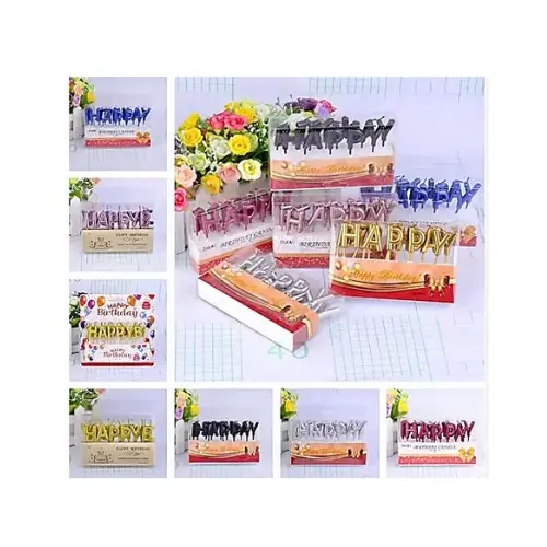 "HAPPY BIRTHDAY" CANDLE