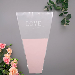 50PCS "LOVE" SINGLE SLEEVES (17*10")