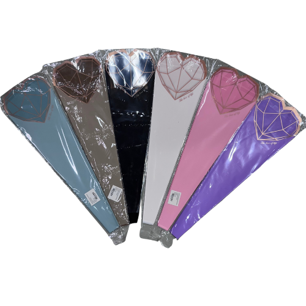 20PCS DIAMOND HEART SINGLE SLEEVE (20")