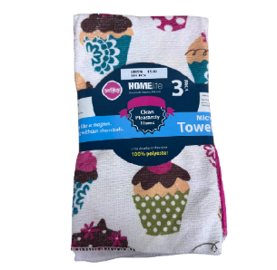 CLOTH TOWEL 3 PCS-SIZE: 15*19"