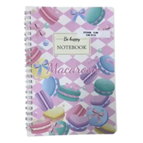 MACAROON NOTEBOOK 60 SHEETS
