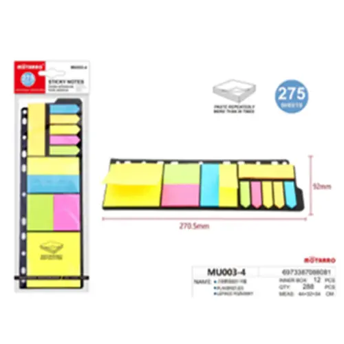 275 SHEETS STICKY NOTES