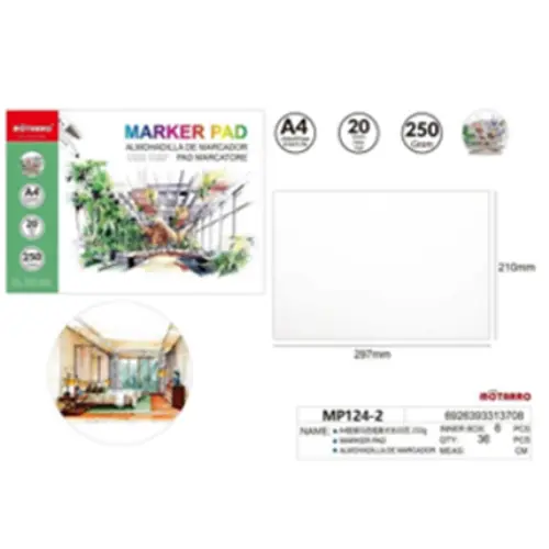 20 PAGE MARKER ART BOOK