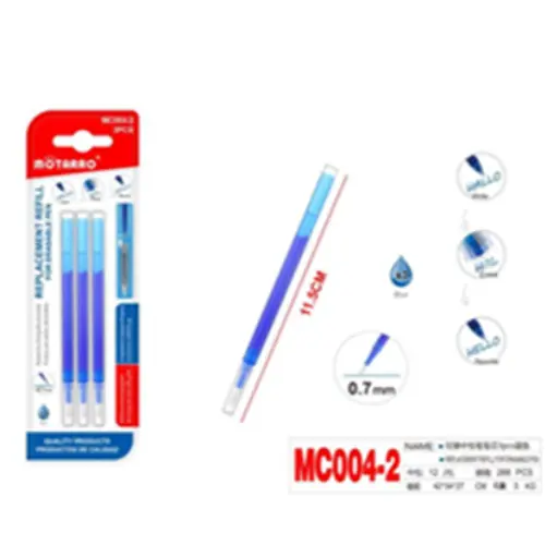 3 PCS REPLACEMENT REFILL FOR ERASABLE PEN