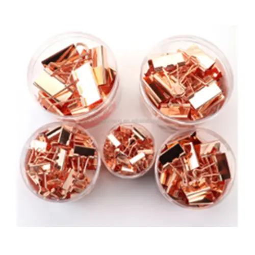 24 PCS ROSE GOLD CLIP