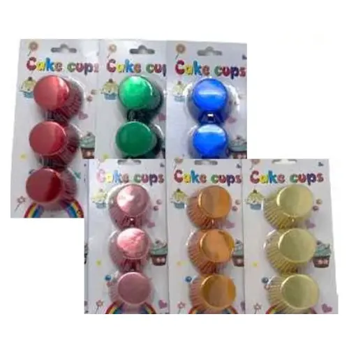 75 PCS FOIL CUPCAKE PAPER