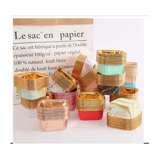 20PCS METALLIC CUPCAKE  HOLDERS