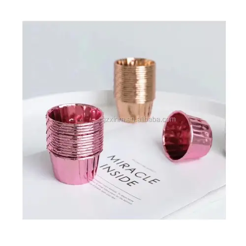 12PCS CAKE FOIL CUPCAKE HOLDERS-2"