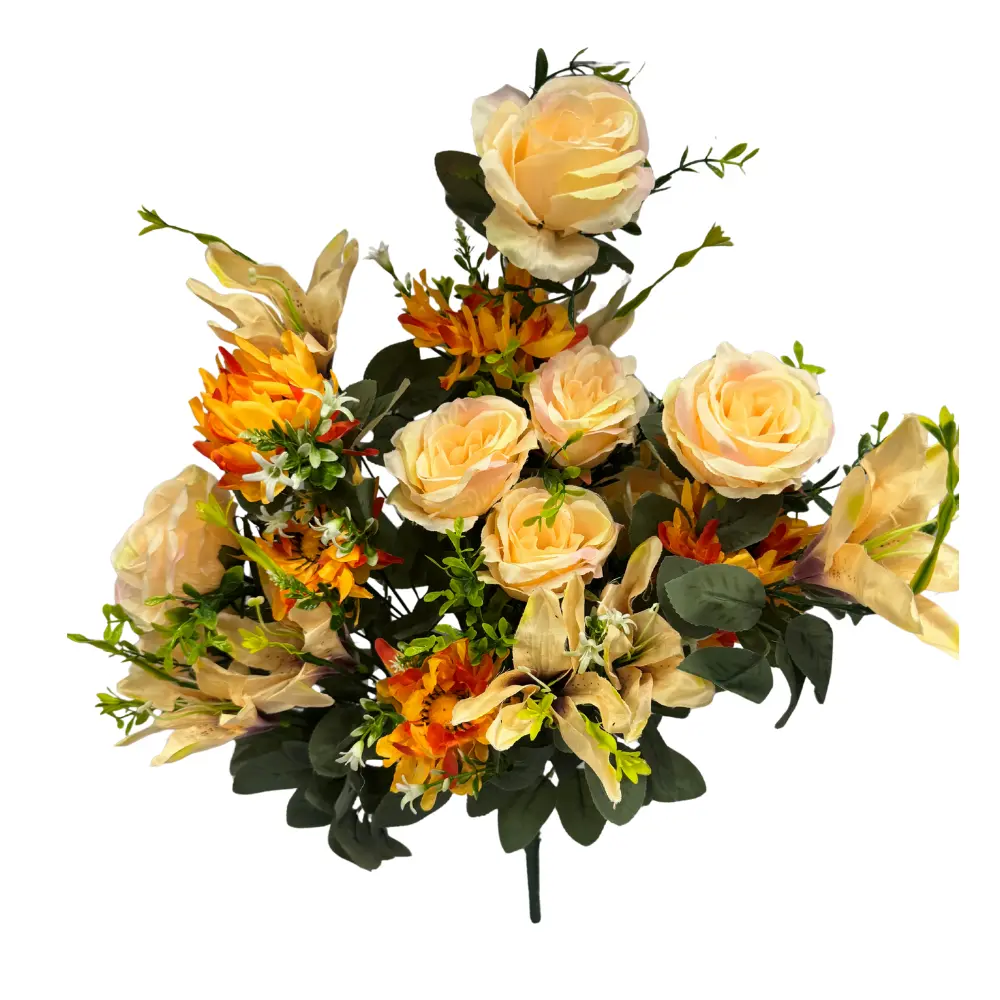  24 HEADS ARTIFICIAL MIXED  BOUQUET
