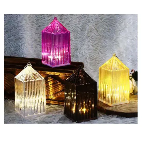 12PCS LED ACRYLIC  LANTERNS 