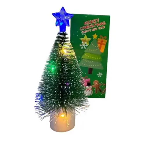 FROSTED LED CHRISTMAS TREE 