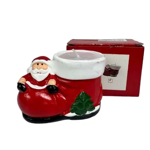 CHRISTMAS BOOT CANDLE 