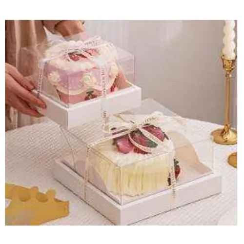 5pcs. 8" CAKE BOX 