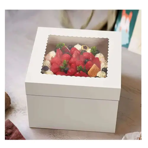  5PCS CAKE BOX W CAKE  BOARD 