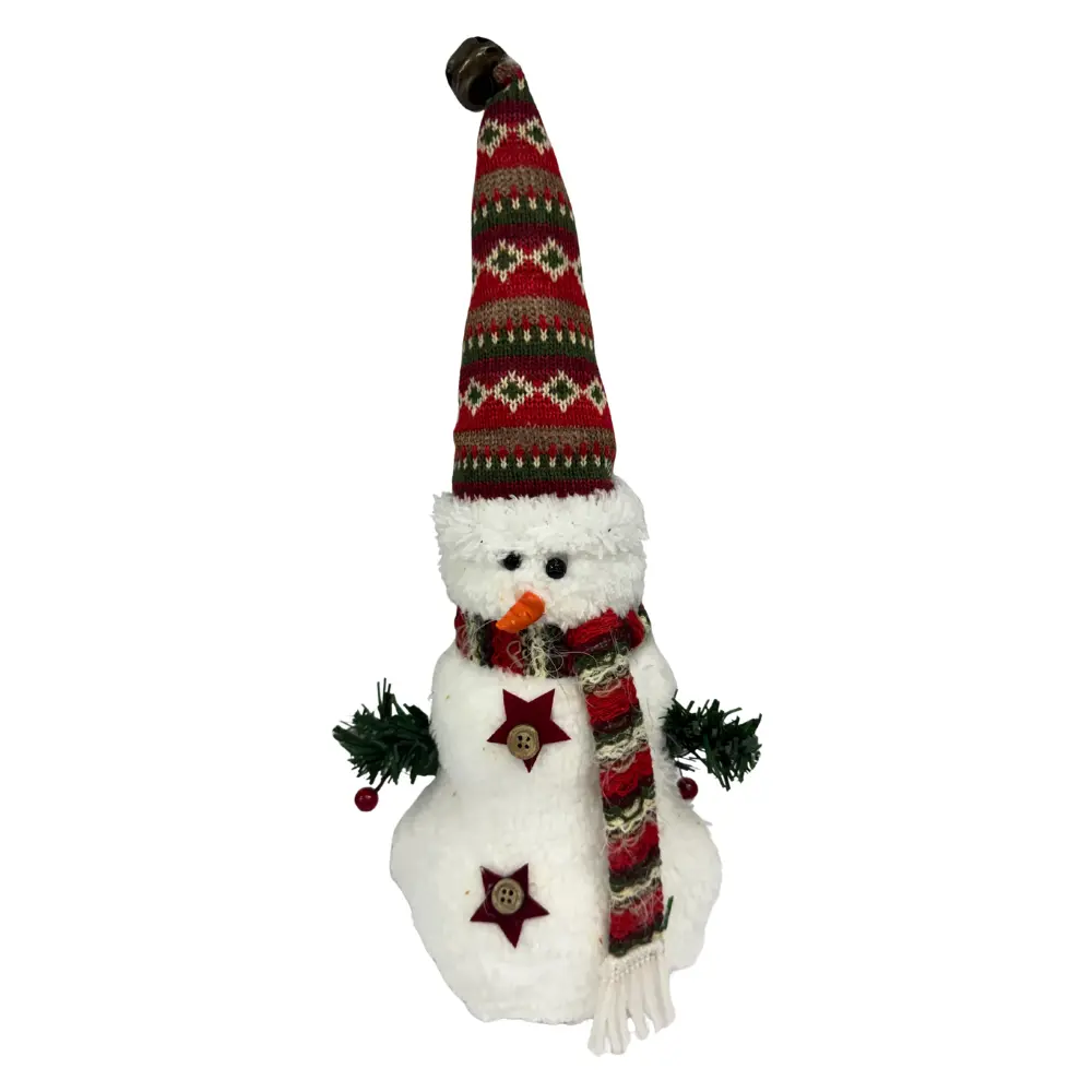  17" SNOWMAN DÉCOR 