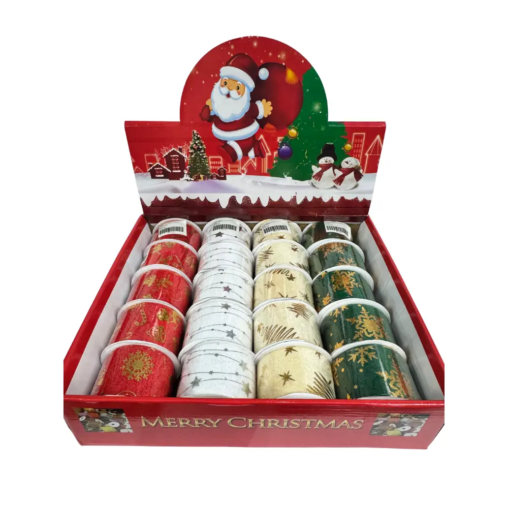 2" CHRISTMAS THEMED  VELVET RIBBONS 