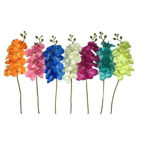 ARTIFICIAL SINGLE STEM  ORCHIDS