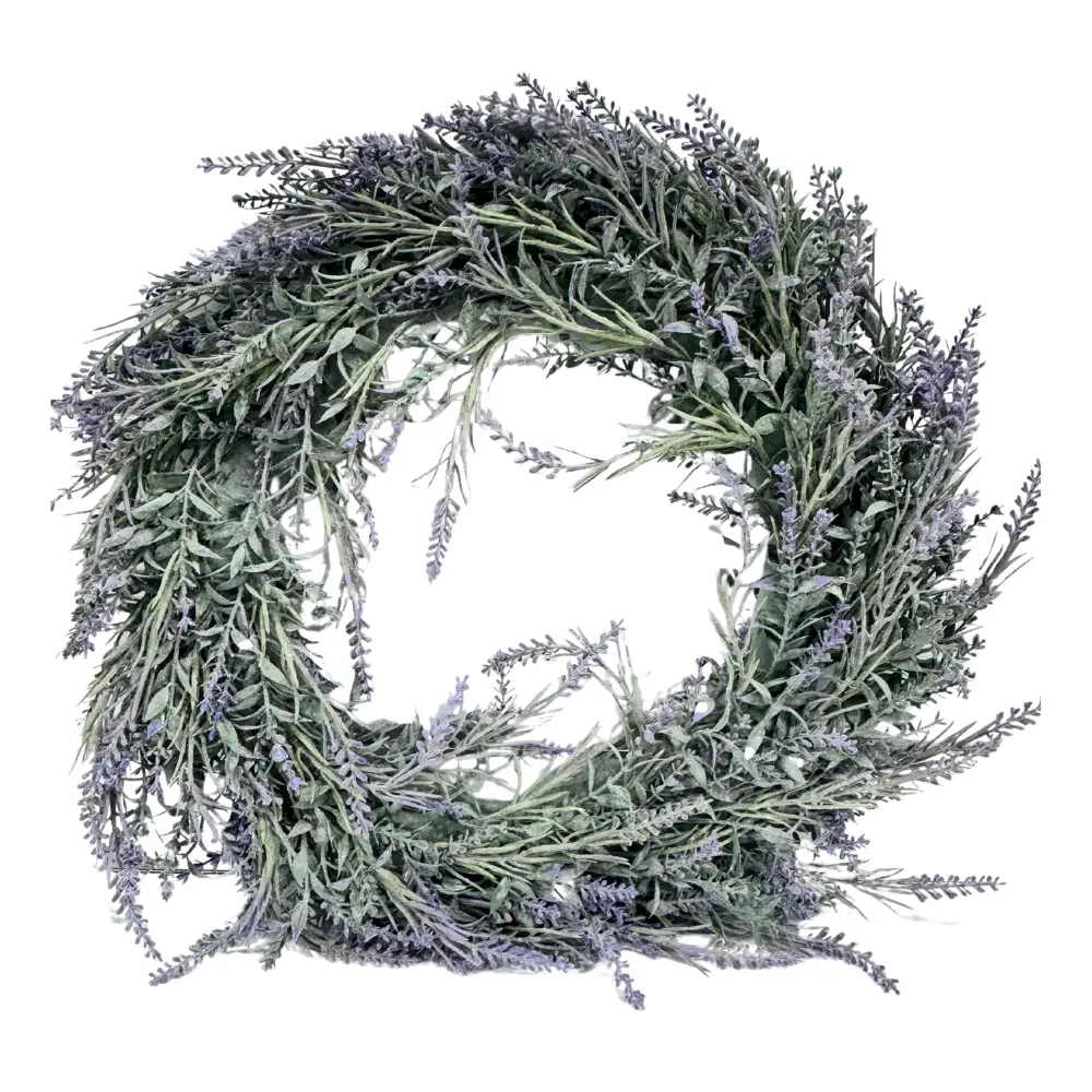  LAVENDER WREATH 