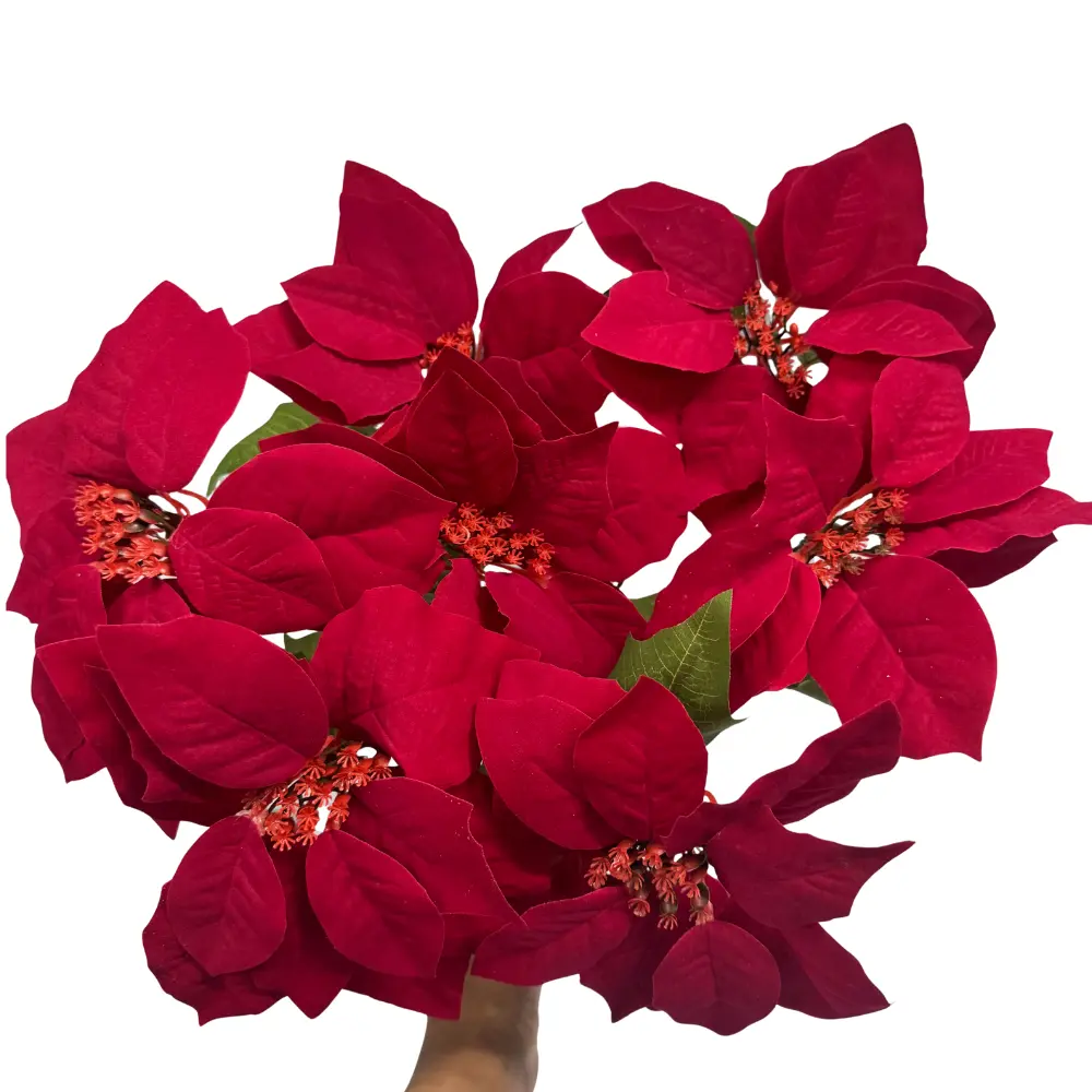  7 BRANCHES ARTIFICIAL  PONSIETTAS 