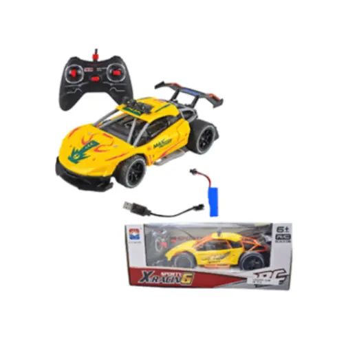 R/C SPEED RACING CAR  WITH LIGHT, BATTERY& USB