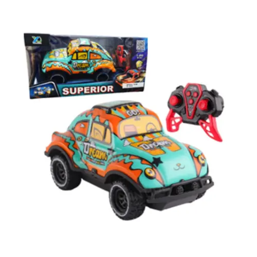  R/C GRAPHIC DREAM CAR  WITH LIGHT, BATTERY & USB