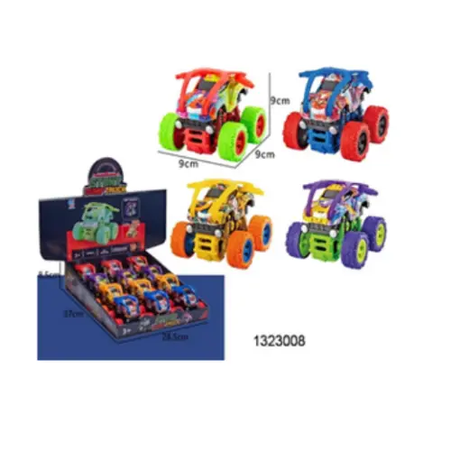 12PCS FRICTION STUNT  TRUCK(DISPLAY)