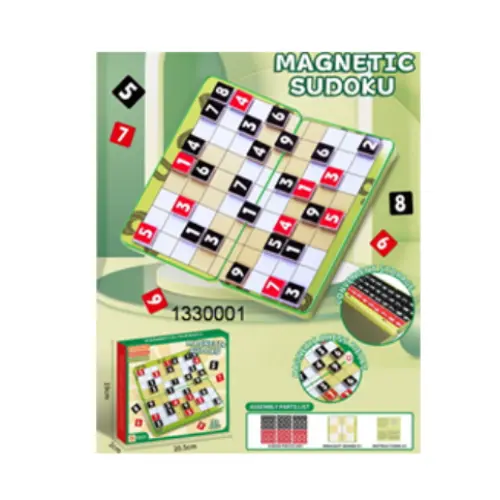 AGES 3+ MAGNETIC SUDOKU