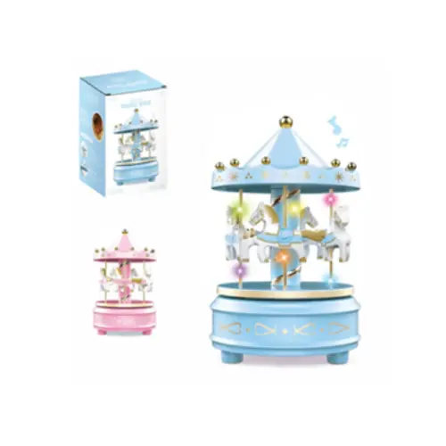  MUSICAL CAROUSEL  INCLUDING LIGHTS